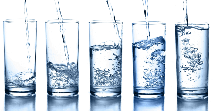 Обильное питье чистой воды